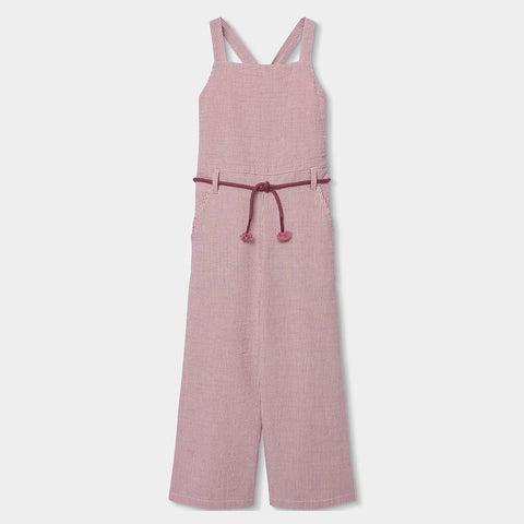 Tutina popelin a righe - BOBOLI - Sesso: Bambina - Colore: Rosa - Stagione: Primavera-Estate