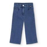 Pantaloni denim elastico - BOBOLI - Sesso: Bambina - Colore: Blu - Stagione: Primavera-Estate