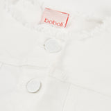 Giubotto satin - BOBOLI - Sesso: Bambina - Colore: Bianco - Stagione: Primavera-Estate