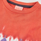 T-shirt en jersey teint