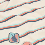 Maglietta jersey a righe