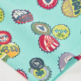 Short en sweat imprimé