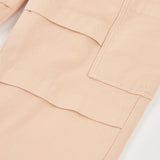 pantalons en gabardine extensible
