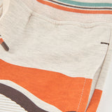 Short en molleton effet flame