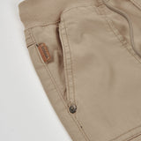 pantalon en gabardine extensible