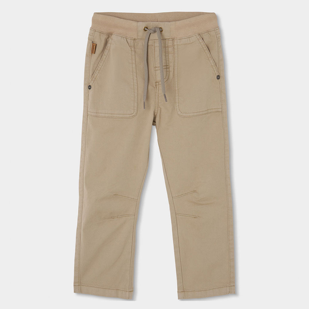 Pantalon long de la Ligne Vêtements Enfant Boboli, avec élastique et cordons à la taille.
Composi...