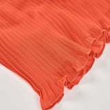 Blusa garza - BOBOLI - Sesso: Bambina - Colore: Arancione - Stagione: Primavera-Estate