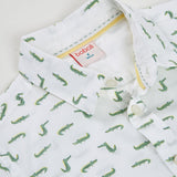 Chemise en popeline imprimée