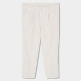 Pantaloni lino - BOBOLI - Colore: Bianco - Stagione: Primavera-Estate