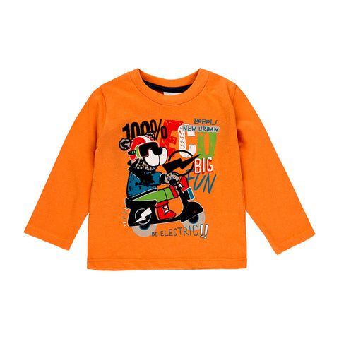T-shirt jersey "fun" pour garçon