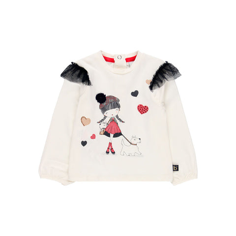 T-shirt en jersey pour fille