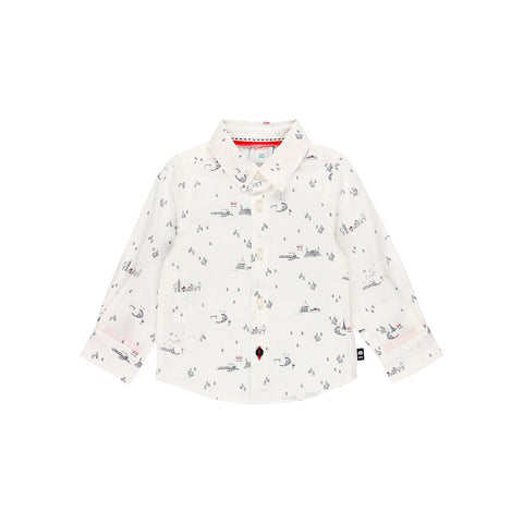 Chemise popeline pour garçon