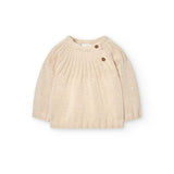 Knit sweater for babies