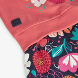 Vestito di felpa combinato per neonati