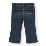 Pantaloni denim - BOBOLI - Sesso: Bambina - Colore: uni - Stagione: Autunno-Inverno