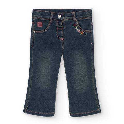 Pantaloni denim - BOBOLI - Sesso: Bambina - Colore: uni - Stagione: Autunno-Inverno