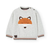 Felpa felpata - BOBOLI - Colore: uni - Stagione: Autunno-Inverno