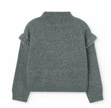 Maglione  friange - BOBOLI - Sesso: Bambina - Colore: uni - Stagione: Autunno-Inverno