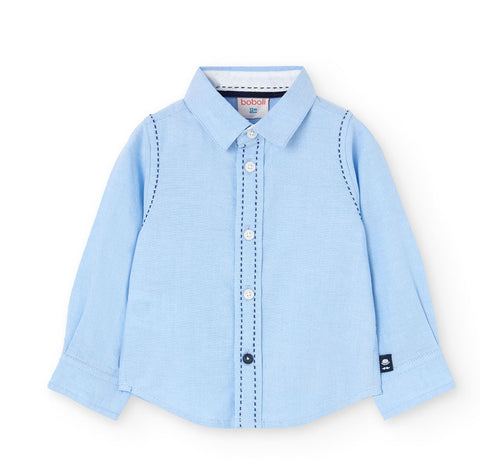 Chemise oxford manches longues pour bébés