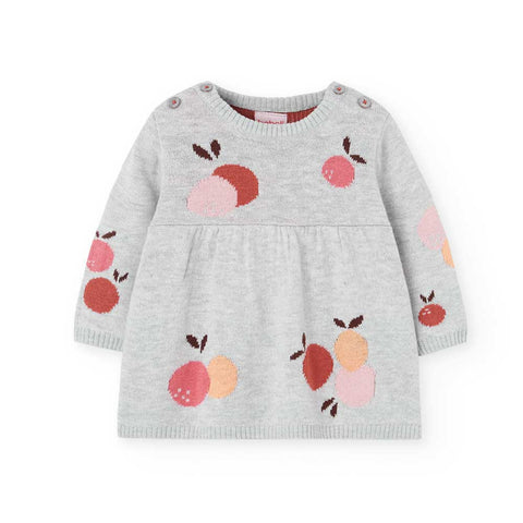 Robe en maille pour fille -BCI