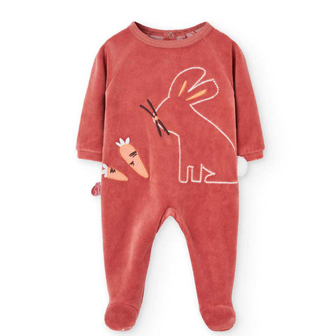 Tutina ciniglia - BOBOLI - Sesso: Unisex - Colore: Arancione - Stagione: Autunno-Inverno