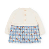 Vestito di felpa combinato