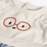 Vestito di felpa combinato