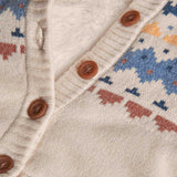 Giacchetta tricot - BOBOLI - Sesso: Unisex - Colore: Beige - Stagione: Autunno-Inverno