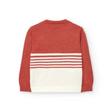 Maglione - BOBOLI - Sesso: Bambina - Colore: Arancione - Stagione: Autunno-Inverno