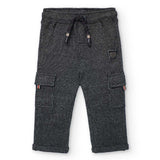 Pantaloni fantasia - BOBOLI - Colore: Grigio - Stagione: Autunno-Inverno