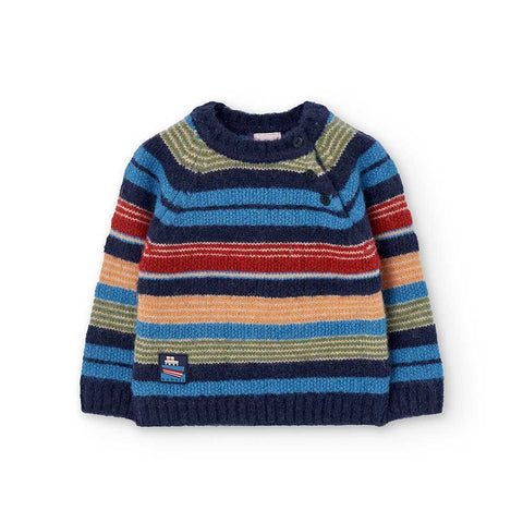 Magasin de pulls rayés pour enfant