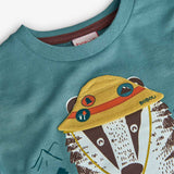 Maglietta jersey - BOBOLI - Colore: Verde - Stagione: Autunno-Inverno