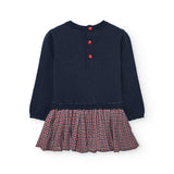 Vestido en maille combiné pour bébés -BCI