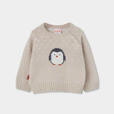 PULL AVEC UN PINGOUIN ET UN PANTALON