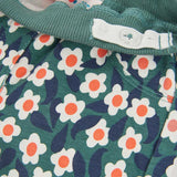 PANTALONS EN MOLETON À MOTIFS FLORAUX