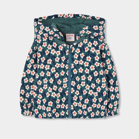 VESTE EN POLAIRE À CAPUCHE