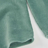 PANTALONS EN VELOURS À PATTES D'ÉLEPHANT