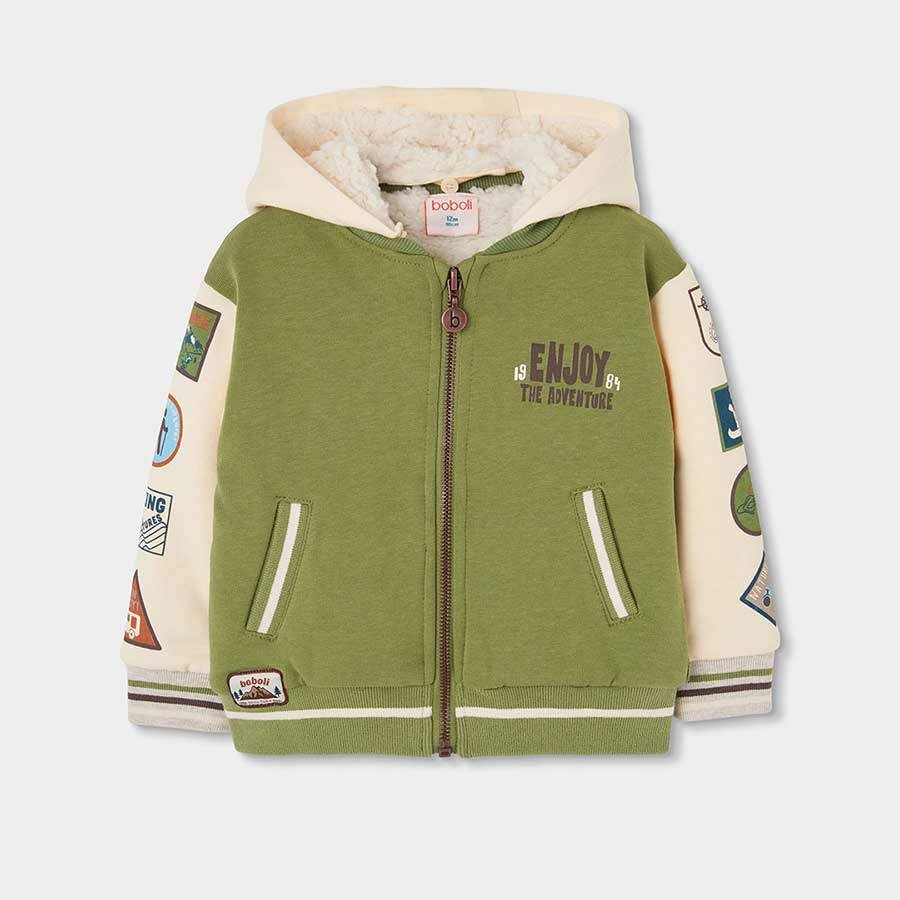 Découvrez notre sweat à capuche Boboli, conçu pour accompagner les petits explorateurs dans leurs...
