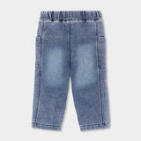 PANTALON EN JEAN DÉLAVÉ CLAIR