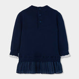 ROBE EN TRICOT À MOTIFS TRICOTÉS