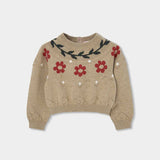 PULL À MOTIFS FLORAUX
