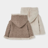 VESTE EN TRICOT RÉVERSIBLE