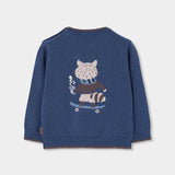 PULL À MOTIFS INCRUSTÉS POUR GARÇON