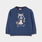 PULL À MOTIFS INCRUSTÉS POUR GARÇON