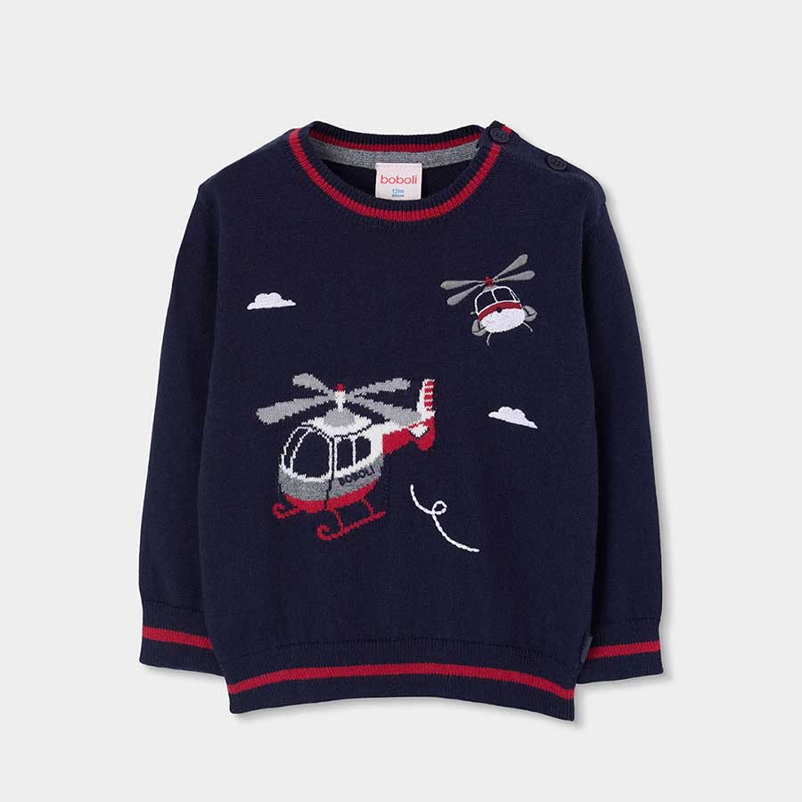 Questo maglione è perfetto per i mesi più freschi, con un design giocoso che cattura l'immaginazi...