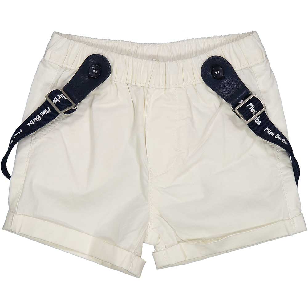 Bermuda de la Ligne Vêtements Enfant Birba, avec cinq poches et bretelles contrastantes.Compositi...