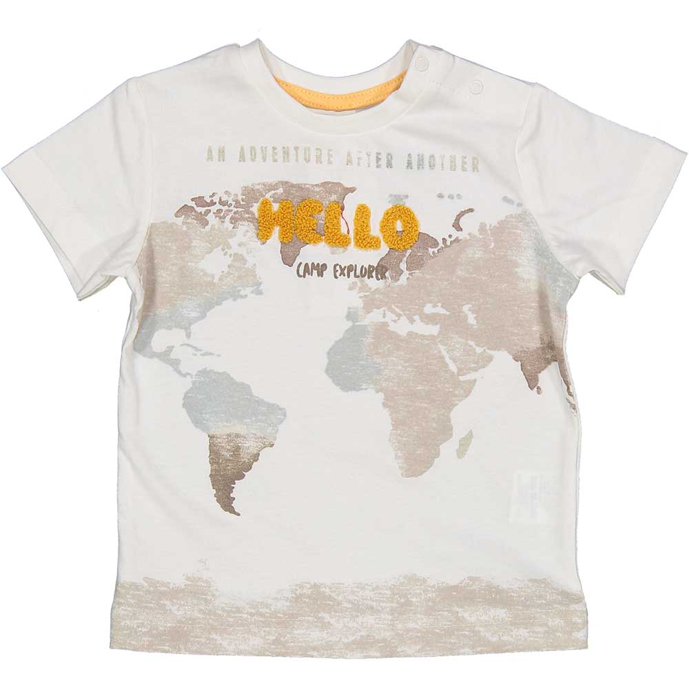 T-shirt della Linea Abbigliamento Bambino Birba, con ricamo in bouclè sul davanti.
Composizione: ...