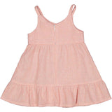 STRIPED LINEN BLEND S/M DRESS