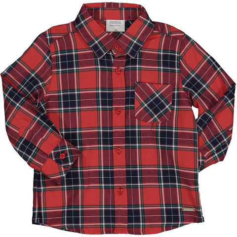CHEMISE EN FLANELLE ÉCOSSAISE