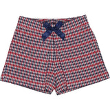 SHORT GONNA TISSU MAILLE JACQUARD PIED-DE-POULE